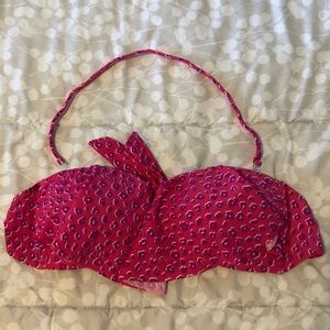 Strapless/halter bikini top